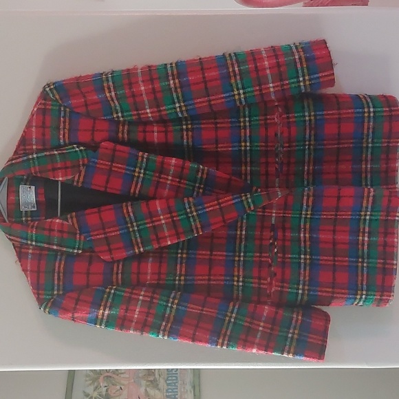 Vintage Pendleton 100 percebt Virginia wool plaid blazer - Picture 3 of 14